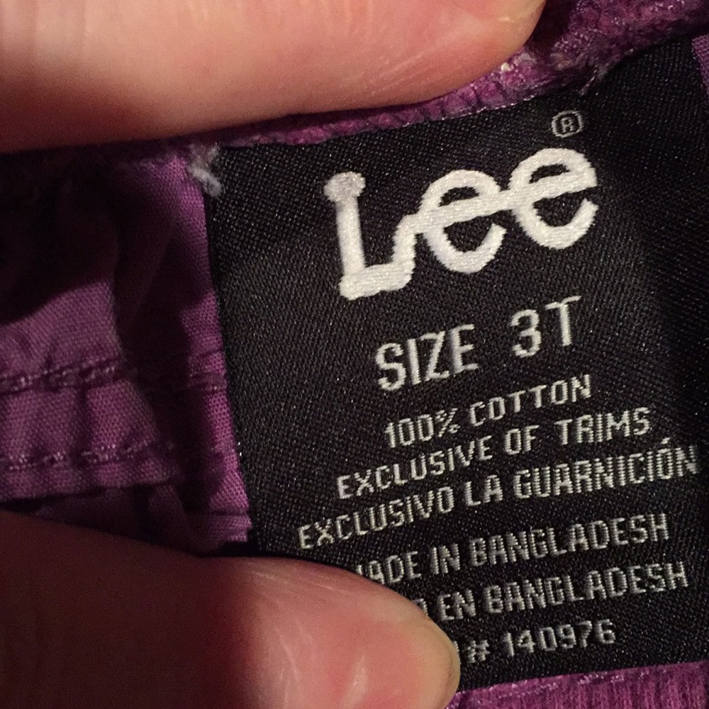 Purple Lee Shorts - Picture 3 of 3